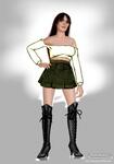 004-Franjessica - long boots- short skirt