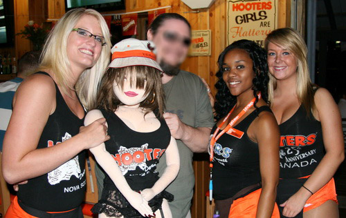 Stag Party at Hooters